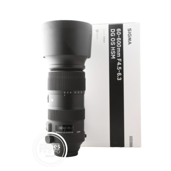 SIGMA DG 60-600 MM F/4,5-6,3 HSM SPORT CANON