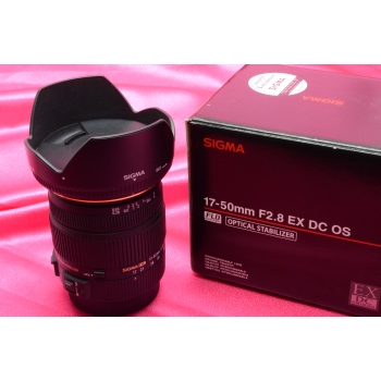 SIGMA EX 17-50MM F 2.8 EX HSM OS  CANON EF