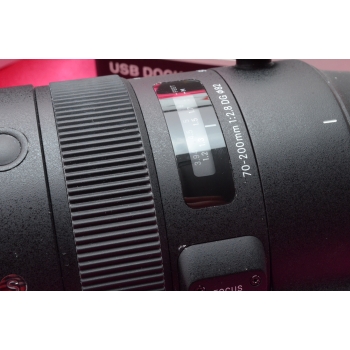 SIGMA 70-200 MM F 2.8 OS HSM SPORT CANON EF + DOCK USB